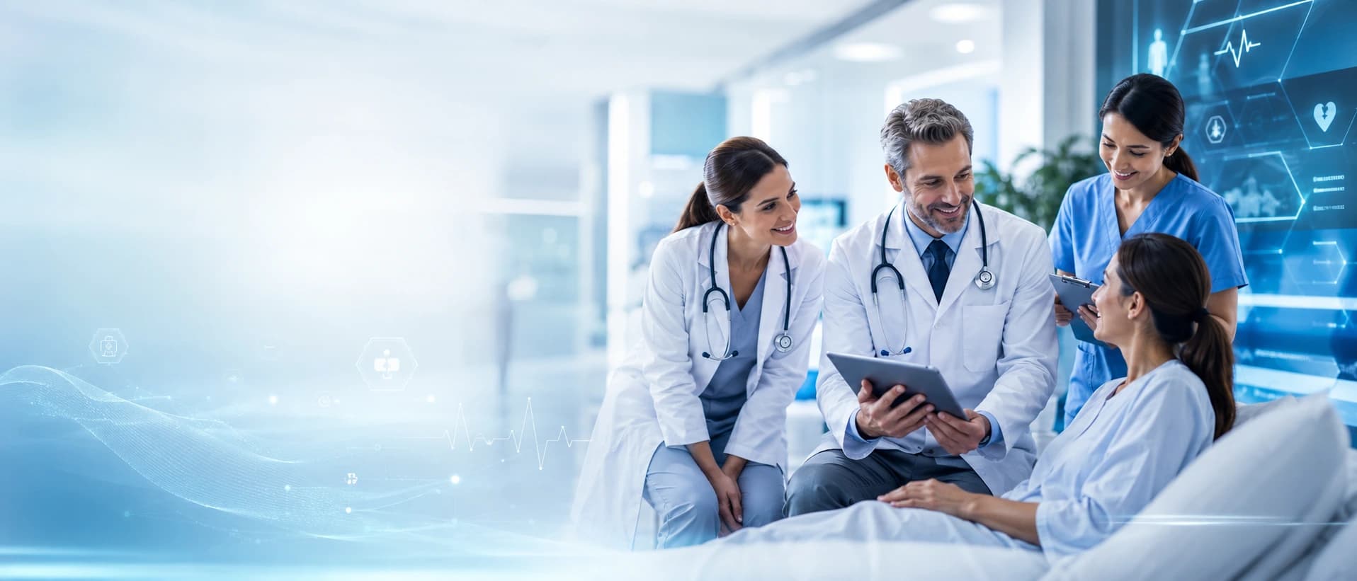 Specialist departments designed around clarity and comfort.
