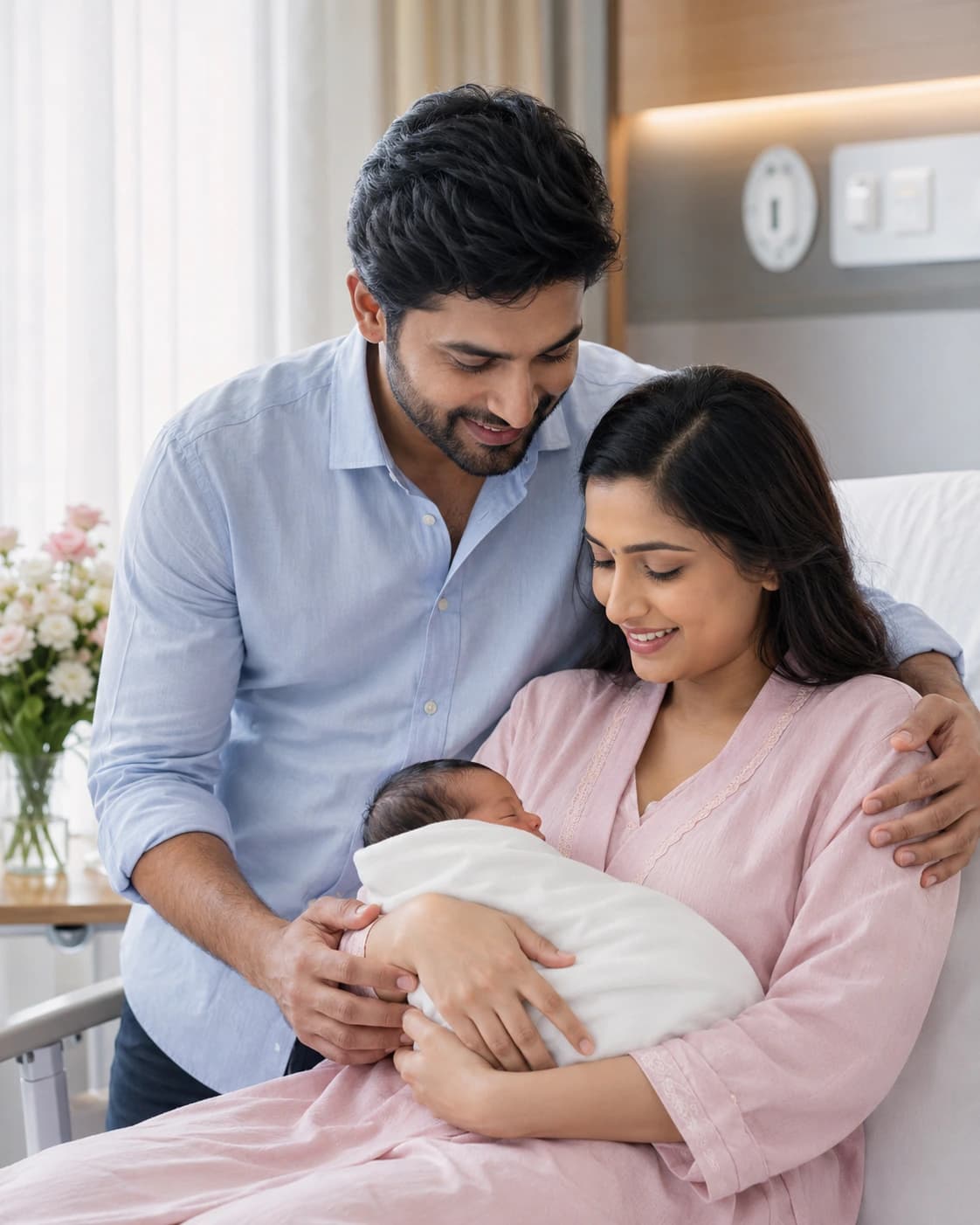 Family-centered care for parents and newborns